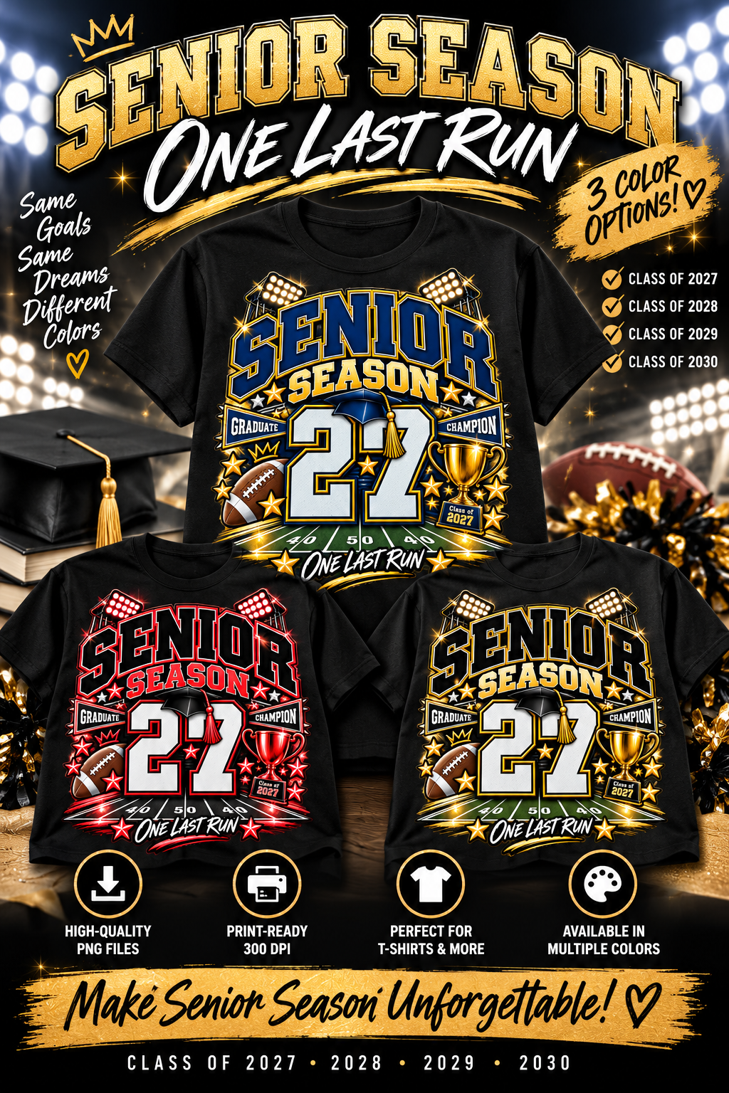 Senior Season 2027 Set