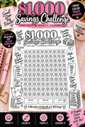 1K Savings Challenge Digital Download